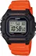 CASIO Chronograph ''''W-218H-4B2VEF'''' orange / schwarz