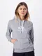ALPHA INDUSTRIES Majica  pegasto siva / bela