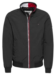 Tommy Jeans Jacke rot / schwarz / weiß