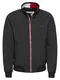 Tommy Jeans Jacke rot / schwarz / weiß