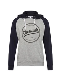 Sweatshirt ''''Flynn'''' blau / graumeliert