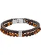 FOSSIL Armband karamell / schoko