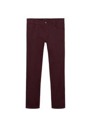 MANGO MAN Hose Pisa3 weinrot