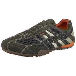 Geox U Snake K Herren Sneaker Schnürschuh nachtblau/grau/basaltgrau/weiß