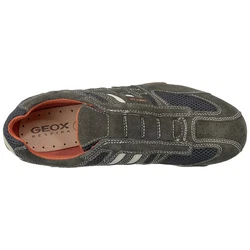Geox U Snake K Herren Sneaker Schnürschuh nachtblau/grau/basaltgrau/weiß