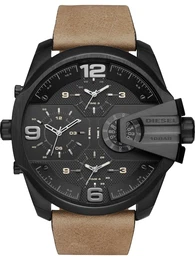 Uhr hellbeige / schwarz