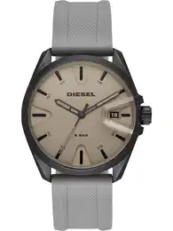 DIESEL Uhr hellbraun / grau / schwarz