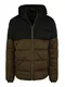 Urban Classics Jacke oliv / schwarz