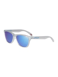 OAKLEY Sonnenbrille ''''FROGSKINS OO9013 9013D0'''' transparent / blau