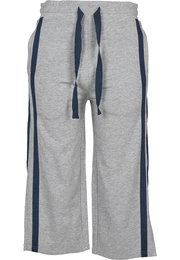 Urban Classics Kalhoty námořnická modř / šedý melír