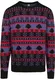 Urban Classics Pullover lila / schwarz / pink
