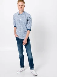 JACK & JONES Jeans Tim JJITim JJOriginal blue denim
