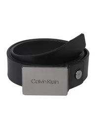 Calvin Klein Gürtel 3.5CM ADJ.PLAQUE BELT schwarz