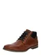 BULLBOXER Schnürstiefel cognac / schwarz