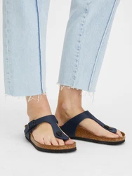 BIRKENSTOCK Zehentrenner 'Gizeh' dunkelblau