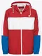LEVI''''S Jacke ''''PIECED WINDRUNNER T3'''' weiß / blau / rot