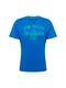TOM TAILOR Shirt logo tee T-Shirt 1/2 blau