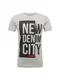 TOM TAILOR DENIM Shirt T-shirt with print T-Shirt 1/2 grau