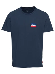 LEVI''''S Shirt ''''IC84'''' dunkelblau / rot / weiß