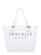 Seafolly Plážová taška  bílá