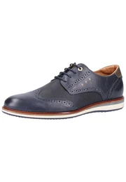 PANTOFOLA D''''ORO Halbschuhe navy / brokat / offwhite