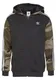ADIDAS ORIGINALS Sweatjacke khaki / schwarz / weiß