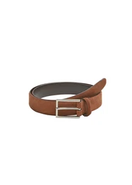 MANGO MAN Gürtel Hft suede braun
