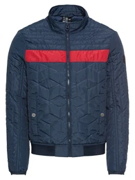 S.Oliver Blouson nachtblau / rot