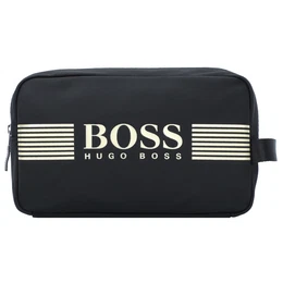 BOSS Kulturbeutel Pixel beige / schwarz