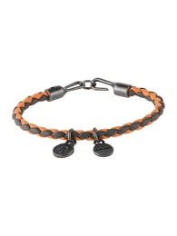Armband ''''Asanty'''' basaltgrau / orange
