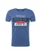 TOM TAILOR DENIM Shirt ''''NOS T-shirt with print T-Shirt 1/2'''' blau