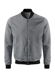 PHYNE Bomber graumeliert / schwarz