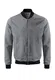PHYNE Bomber graumeliert / schwarz