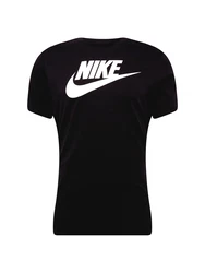 Nike Sportswear T-Shirt 'Icon Futura' schwarz/weiß