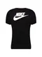 Nike Sportswear T-Shirt schwarz / weiß