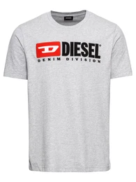 T-Shirt ''''T-Just-Division'''' grau / neonrot / schwarz