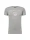 GANT T-Shirt grau / weiß