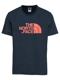 Shirt ''''Easy'''' dunkelblau / orangerot