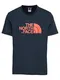 THE NORTH FACE Shirt ''''Easy'''' dunkelblau / orangerot