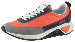 Sneaker ''''S-KB low lace'''' azur / anthrazit / rauchgrau / lachs