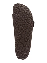 BIRKENSTOCK Pantolette 'Arizona' braun / bronze