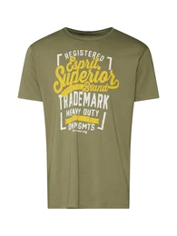 ESPRIT Shirt goldgelb / khaki
