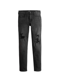 Jeans ''''WASHED BLACK KNEE DESTROY SKNY'''' black denim