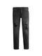 HOLLISTER Jeans ''''WASHED BLACK KNEE DESTROY SKNY'''' black denim