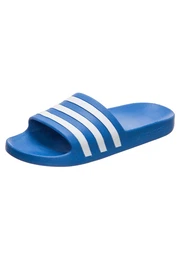 Slipper weiß / blau