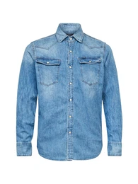 Hemd ''''3301 slim'''' blue denim