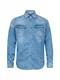 G-Star RAW Hemd ''''3301 slim'''' blue denim