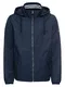 Tommy Jeans Jacke dunkelblau / weiß