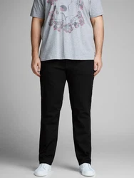 Jack & Jones Plus Jeans 'Tim' schwarz