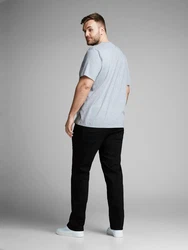 Jack & Jones Plus Jeans 'Tim' schwarz